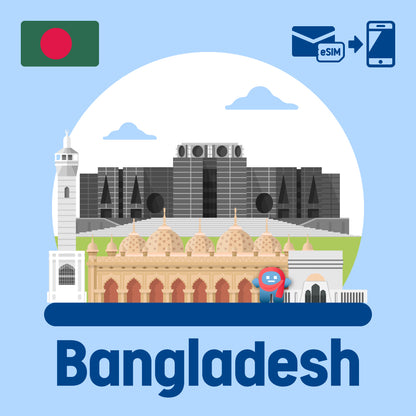 Prepaid ESIM/Day plan that can be used in Bangladesh