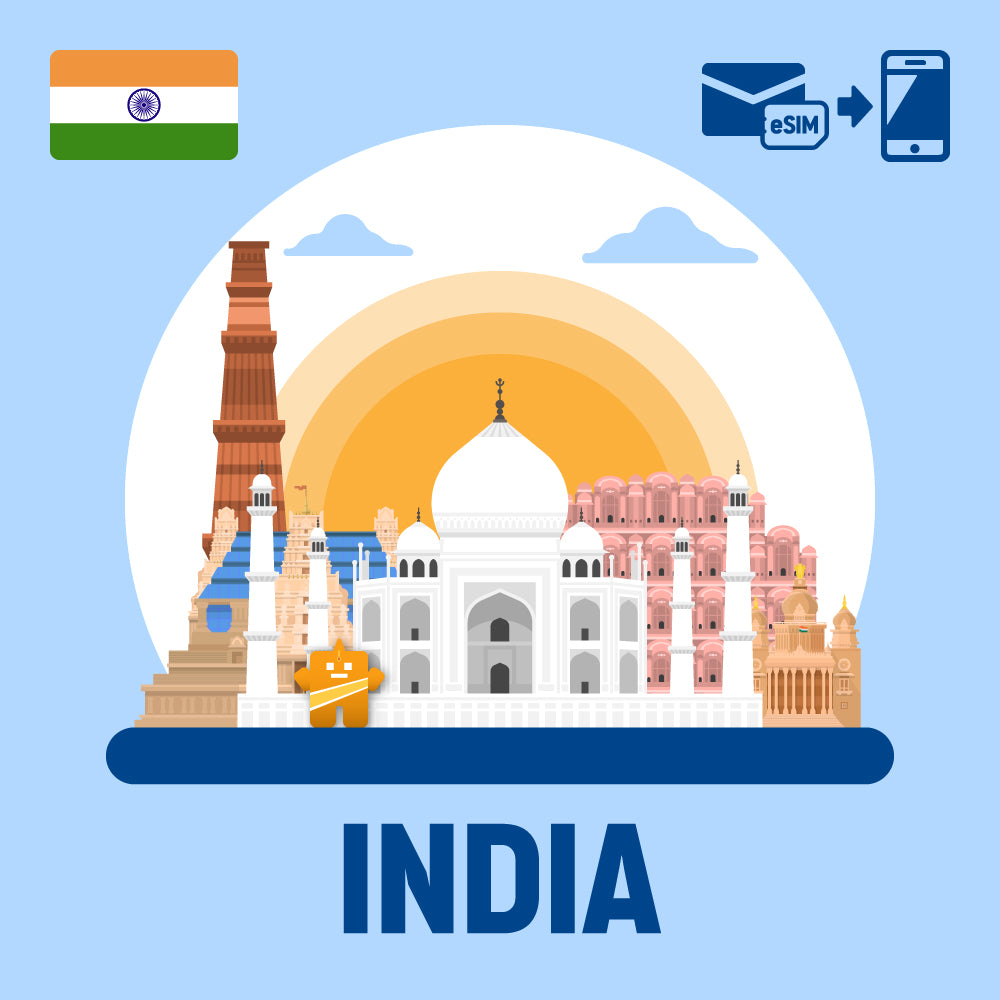 Prepaid eSIM for India / Daily data