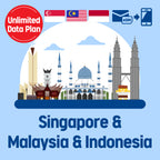 Prepaid eSIM for Singapore, Malaysia and Indonesia / Unlimited